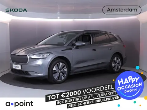 Skoda Enyaq iV 60 180 pk | soh 90,60% | Navigatie | Parkeersensoren (Park assist) | Keyless | Apple 