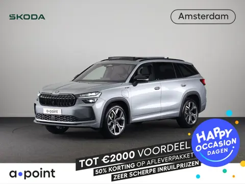 Škoda Kodiaq Sportline Business PHEV 1.5 TSI 204pk DSG | Panoramadak | Wegklapbare trekhaak | 20 inc