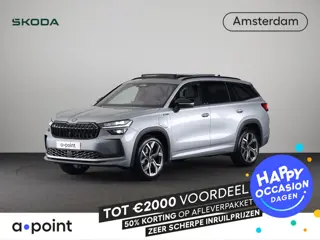 Škoda Kodiaq Sportline Business PHEV 1.5 TSI 204pk DSG | Panoramadak | Wegklapbare trekhaak | 20 inc