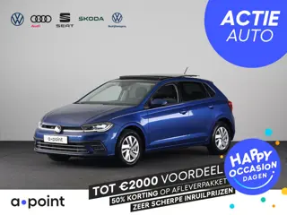 Volkswagen Polo 1.0 TSI Style 110PK DSG (Automaat) | Panoramadak | Carplay | Climatronic | Stoelverw
