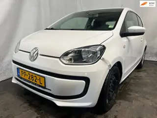 Volkswagen Up! 1.0 move up! - Linksvoorschade, Airbaglamp brand, Voorraam is kapot