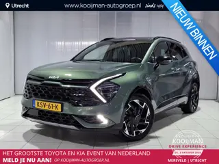 Kia Sportage 1.6 T-GDi Plug-in Hybrid AWD GT-PlusLine  Stoel en Stuur verwarming, Schuif kantel dak,