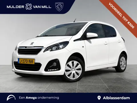 Peugeot 108 5-deurs Active 1.0 e-VTi 72pk | EXTRA GETINTE RAMEN | AIRCO | BLUETOOTH | LEDER STUURWIE