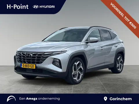 Hyundai Tucson Premium 1.6 T-GDI HEV 230pk | WIT LEDER | APPLE CARPLAY / ANDROID AUTO | ADAPTIVE CRU