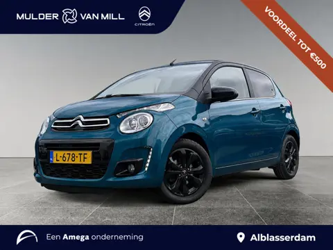 Citroën C1 Airscape Shine 1.0 e-VTi 72pk | CABRIODAK ZWART | CAMERA | CLIMA | NAVI | LM-VELGEN 'BLAC