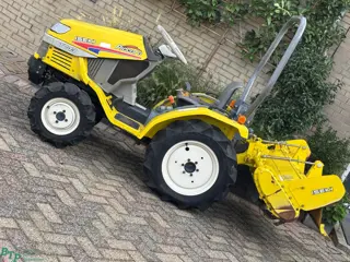 Iseki TC13 Minitractor incl. Freesmachine frees diesel tractortje