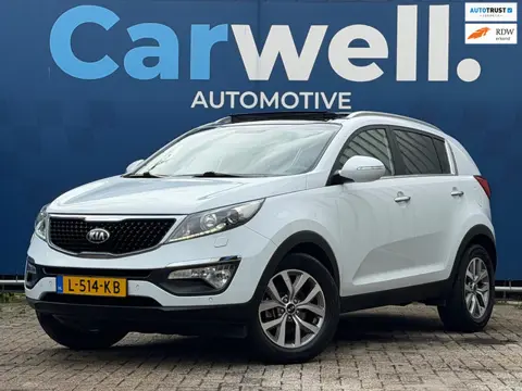 Kia Sportage 1.6 GDI DynamicPlusLine|Navi|Pano|HalfLeder/Suède|StoelVW|CarPlay|PDC V+A|LMV|Apk tot 0