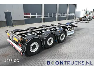 D-Tec FLEXITRAILER LS | 2x20-30-40-45ft HC * 2x LIFT AXLE * 2x EXTENDABLE * 9x AVAILABLE