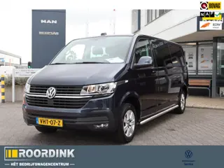 Volkswagen Transporter T6 - 150 pk L2H1 DC LMV, bumpers in kleur, trekhaak, PDC
