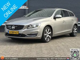 Volvo V60 2.4 D6 AWD Plug-In Hybrid Summum4 | Schuif/Kanteldak | Camera | Leder | Cruise | Climate |