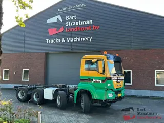 MAN TGS 43.440 8x4 BH WVT WS chassis-cabine met PTO. BS2151