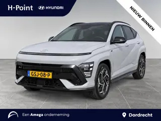 Hyundai Kona N Line Sky 1.6 GDI HEV 140pk | SCHUIF/KANTELDAK | ALCANTARA | 360° CAMERA | BLIND SPOT 