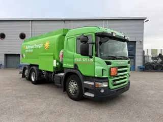 Foto 13 van Scania P400 / RETARDER / GERMAN TRUCK / LIFT+LENKACHSE / 3 COMPARTIMENTS / 20540 LITER TOTAL / AIRCO