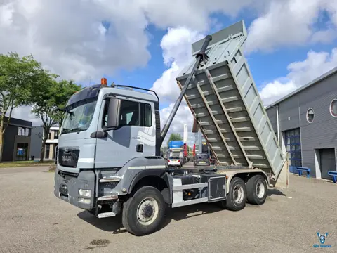 MAN TGS 26.400 / 6X6 / ONLY:304588 KM / 2XBIG AXLE / FULL-STEEL / DRUM BRAKES / TUV:14-11-2026 / MAN