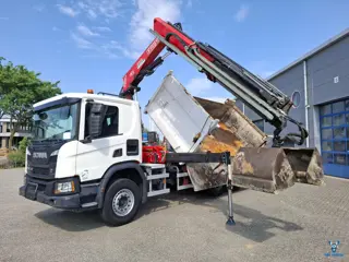 Scania NGS XT P410 / 6X4 / RETARDER / ONLY:192584 KM / BIG AXLE / FASSI F215A / REMOTE / ROTATOR / 2