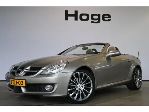 Mercedes-Benz SLK 200 K. Clima Cruise Leder Xenon PDC Navigatie Stoelverwarming Hardtop Inruil Mogel