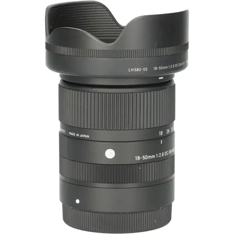 Tweedehands Sigma 18-50mm f/2.8 DC DN Contemporary Sony E-mount CM0028