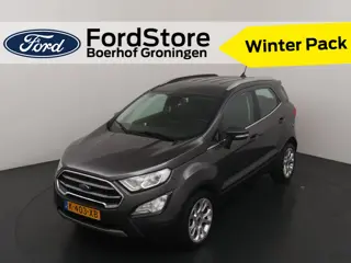 Ford EcoSport EcoBoost 125pk Titanium | Winterpack | B&O | Cruise | Half leder | Clima | 17" LMV |