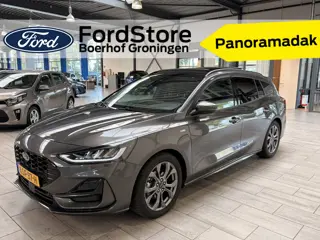 Ford FOCUS Wagon EcoBoost Hybrid 155 pk ST-Line | Pano | Winterpack | Cruise control | Climate contr