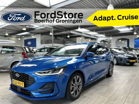 Ford FOCUS Wagon Ecoboost Hybrid 155 pk ST-line | Winter Pack | LED | Camera | Adapt. Cruise | Apple