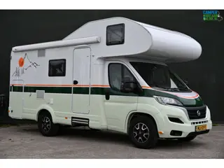 Dethleffs Trend A 5887 Stapelbed Hefbed Fietsendrager