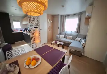 Te huur zeer luxe stacaravan in Frankrijk aan het strand