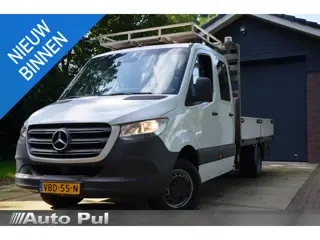 Mercedes-Benz Sprinter 514 2.2 CDI L3 DC EURO VI-D Open Laadbak Met Laadkraan/Trekhaak/Airco