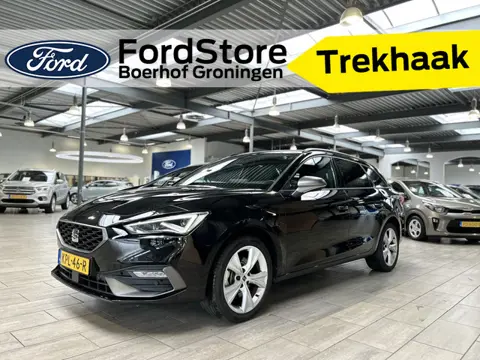 SEAT Leon Sportstourer 1.5 TSI e-Hybrid 204pk FR Business PHEV | Trekhaak | Stoel- en stuurwiel verw