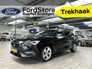 SEAT Leon Sportstourer 1.5 TSI e-Hybrid 204pk FR Business PHEV | Trekhaak | Stoel- en stuurwiel verw