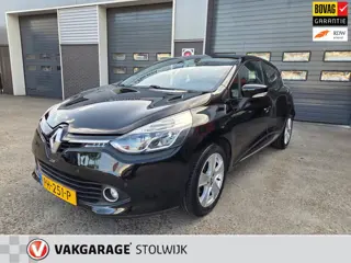 Renault Clio 1.2 Dynamique, Automaat, Trekhaak, Weinig km, Tel/Nav., Parkeer sensoren V/A.