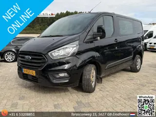 Ford Transit Custom 280 2.0 TDCI L1H1 Trend Dubbel Cabine | €6.950,- NETTO | Cruise | Stoelverwarmin
