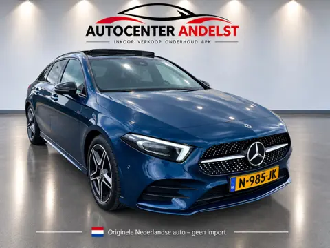 Mercedes-Benz A-klasse 200 Business Solution AMG, Aut, Trekhaak, Pano, Cam, Elektr stl, 1e eig afk, 