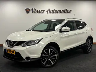 Nissan Qashqai 1.2 Tekna*360-Camera*Stoelverwarming*Pano*NAP*Leder*PDC*LED*Trekhaak*