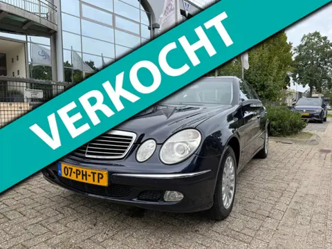 Mercedes-Benz E-klasse 200 K. Elegance /automaat/ leer/navi/trekhaak