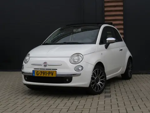 Fiat 500C 1.4 Lounge Airco Stoelverw 100PK 6-Bak (bj 2009)
