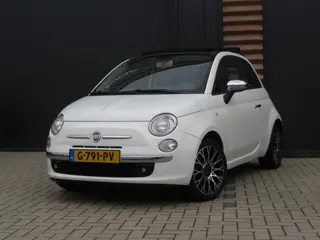 Fiat 500C 1.4 Lounge Airco Stoelverw 100PK 6-Bak (bj 2009)