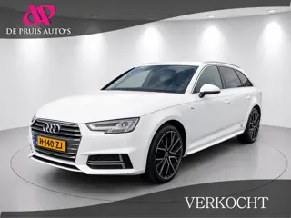 Audi A4 Avant 1.4 TFSI S Line 19inch Stoelverw Navigatie El.achterklep Privacyglas Stuurwielschakeli