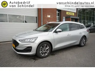 Ford FOCUS Wagon 1.0 ECOBOOST HYBRID 155PK TITANIUM *NL AUTO* 1500KG TREKGEWICHT DEALER ONDERHOUDEN 