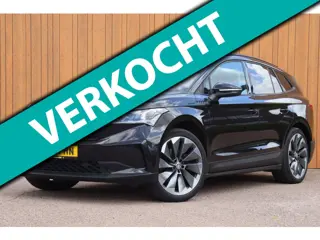 Skoda Enyaq iV 60 SOH 93,53% Schuifdak el.trekhaak camera's leer+mem+vw org.NL travel assist