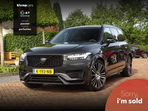 Volvo XC90 2.0 T8 Recharge AWD R-Design Bo&W | Luchtv. | HUD | 360° | Pan | Trekhk | 7-zits