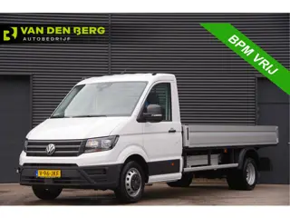 Volkswagen Crafter 50 2.0 TDI L4, N1! DUBBELLUCHT OPEN LAADBAK, 3.5T TREKHAAK, FACELIFT, CAMERA, PAR