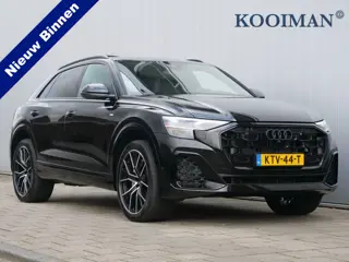 Audi Q8 55 TFSI e-hybrid quattro Black Line 394 Pk Automaat Navi / DAB / Apple Carplay / Pano-dak / 