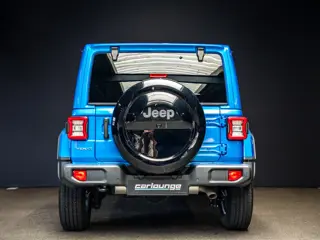 Foto 11 van Jeep Wrangler Unlimited 4xe 380 Sahara afneembaar dak|carplay|stuurverw|camera|keyless|BLIS|spiegelv