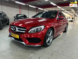 Mercedes-Benz C-klasse 180 AMG, Pano, Leder, BTW!