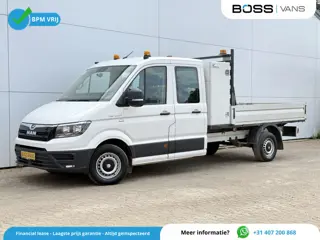Volkswagen Crafter 3.140 2.0 TDI Automaat Open Laadbak Kist Dubbele cabine 6-persoons Airco Trekhaak
