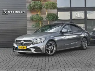 Mercedes-Benz C-klasse 160 Business Solution AMG Panoramadak Digitaal display Alcantara Navi Carma