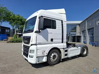 MAN TGX 18.500 / INTARDER / HYDRAULICS / 725321 KM / PARK-AIRCO / ALCOA / FRIDGE / LWDS / AUTOMATIC 