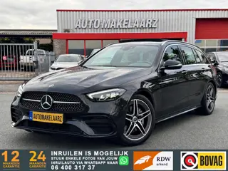Mercedes-Benz C-klasse 180 AMG Line PANO TREKHAAK
