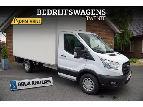 Ford Transit 2.0 TDCi 130 pk Bakwagen met Laadklep Airco Cruise Control, LxBxH 420x200x210 cm, 3-Zit