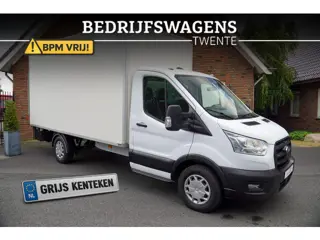 Ford Transit 2.0 TDCi 130 pk Bakwagen met Laadklep Airco Cruise Control, LxBxH 420x200x210 cm, 3-Zit